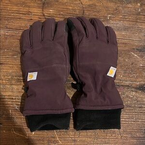 Carhartt black berry color Winter Gloves